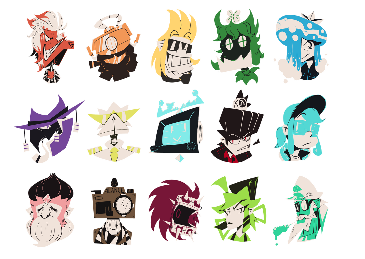 Stylized Character Headshots