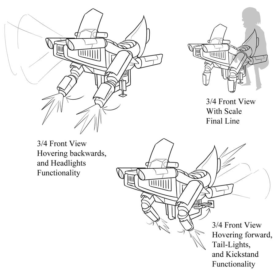 Prop Design Action Poses